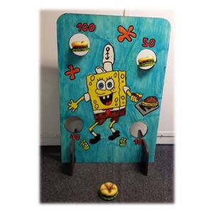 Spongebob krab burger werpen